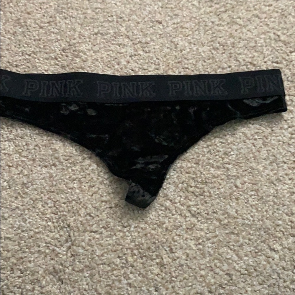 Pink Victoria’s Secret underwear